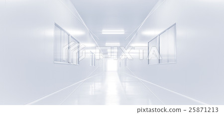 modern interior science lab with lighting 25871213