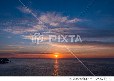 在知床半島的日落 25871800
