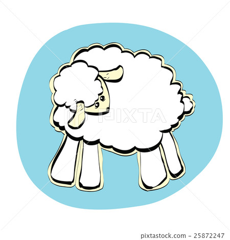Cute Christmas or Eid al Adha sheep Cute Christmas or Eid al Adha sheep 25872247