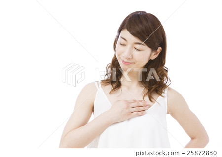 Beauty Female Skin Care Beauty Young Woman Smile Body Care 25872830