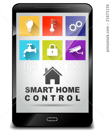 smart home control concept smart home control concept 25873156