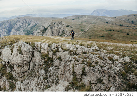 male rider on a sport bike 25873555
