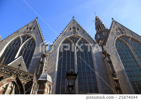 Old church in Amsterdam, Netherlands. 25874044