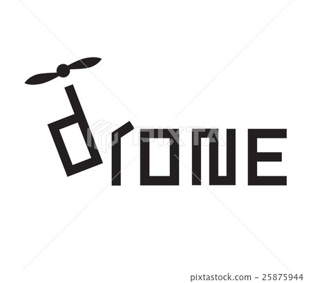 Drone Logo Concept Design Drone Logo Concept Design 25875944
