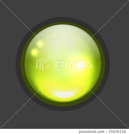 Glossy circle button for your design 25876156