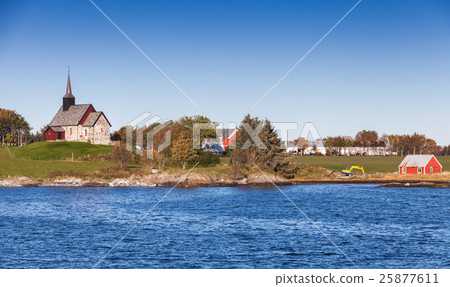 Edoya island, Norwegian landscape 25877611