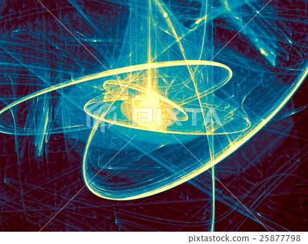 Abstract light painting - digitally generated Abstract light painting - digitally generated 25877798