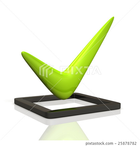 顯示正確答案的抽象3DCG例證 顯示正確答案的抽象3DCG例證 25878782