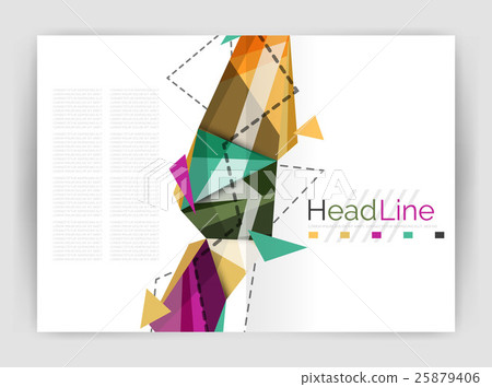 Triangle abstract background Triangle abstract background 25879406