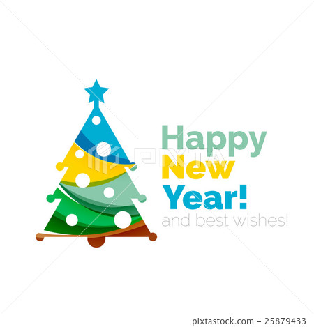 New Year and Christmas holiday elements 25879433