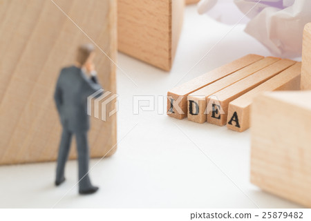 A businessman who found an idea A businessman who found an idea 25879482