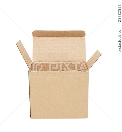 cardboard box, isolated on white background 25882538