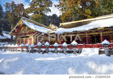 日光雪景區陽光東照宮三 25884030