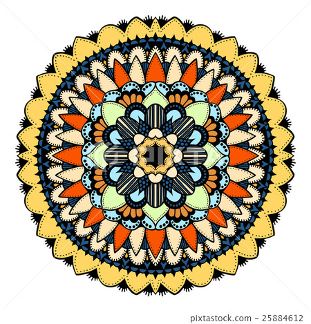 Ornate eastern mandala 25884612