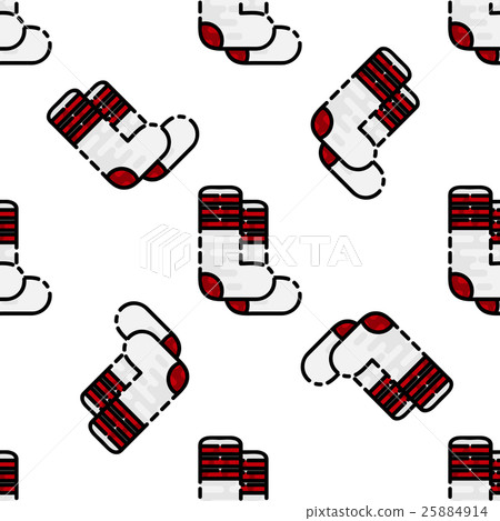 American football pattern 25884914