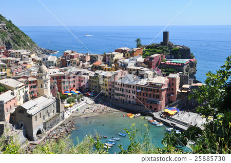 Village of Manarola, on the Cinque Terre Village of Manarola, on the Cinque Terre 25885730