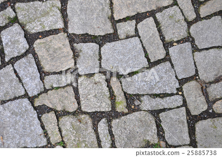 Cobblestone paving background 25885738