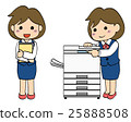 適合公司員工女·複印機2 25888508