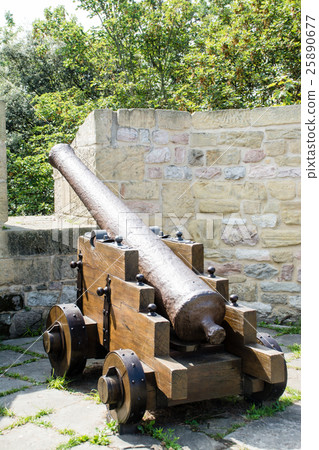 Spain's old cannon at San Sebastian 25890677
