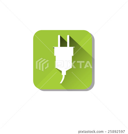 Electrical Green Plug Eco Environment Clean Care 25892597