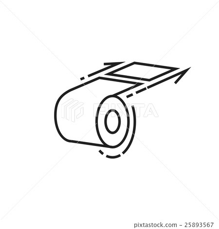 roll of toilet paper icon roll of toilet paper icon 25893567