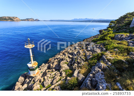 view on Navarino bay form Neokastro, Peloponnese 25893733