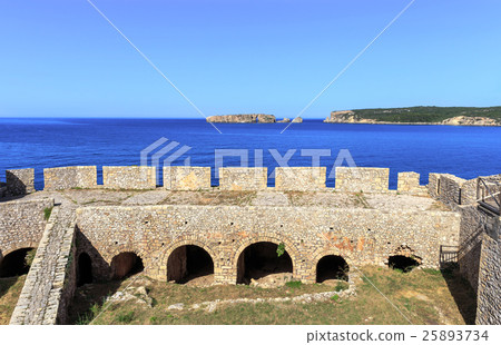 view on Nvarino bay inside the Neokastro fortress 25893734