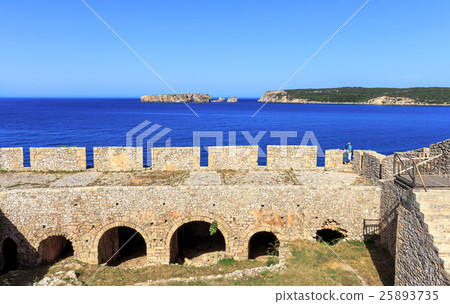 view on Nvarino bay inside the Neokastro fortress 25893735