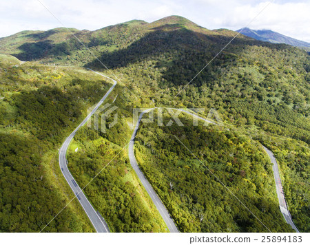 二世古全景線航拍照片 二世古全景線航拍照片 25894183