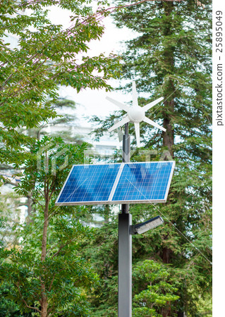 太陽能電池板·風力發電 25895049