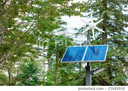 太陽能電池板·風力發電 25895050