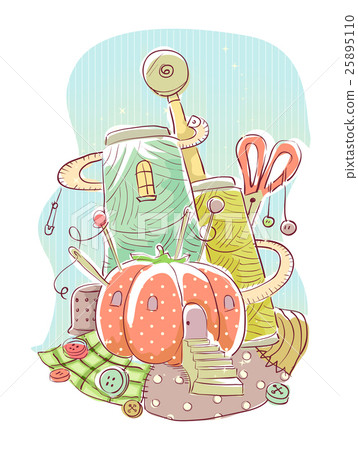 Sewing Notions Fantasy Castle 25895110