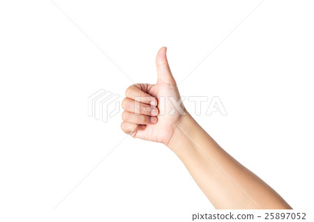 Woman hand isolated on white background with clipping path Woman hand isolated on white background with clipping path 25897052