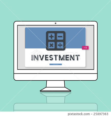 Investment Accounting Finance Budget Concept 25897363