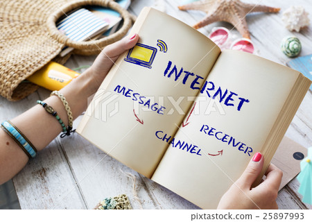 Blog Chat Communication Connection Graphic Concept Blog Chat Communication Connection Graphic Concept 25897993