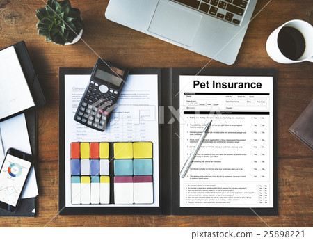 Pet Insurance Claim Document Form Concept 25898221
