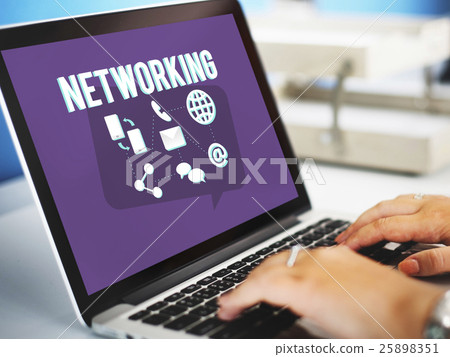 Communication Connection Internet Multimedia Technology Concept 25898351