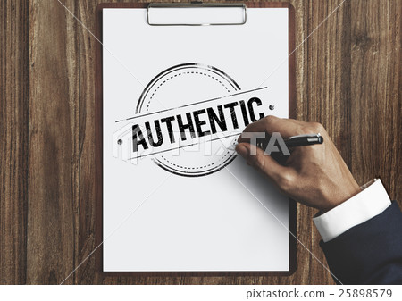 Guarantee Approved Authorized Certified Concept 25898579