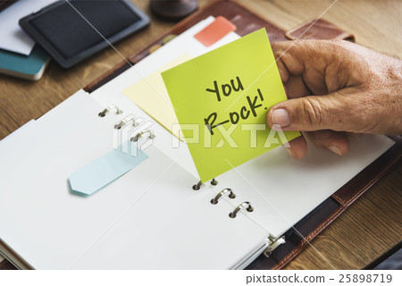 You Rock Great Help Concept 25898719