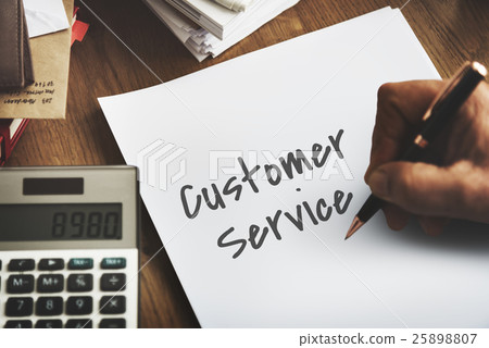Customer Service Contact Us Concept 25898807