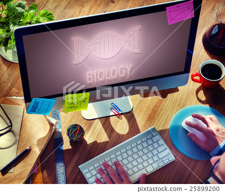 DNA Helix Life Science Graphic Concept DNA Helix Life Science Graphic Concept 25899200