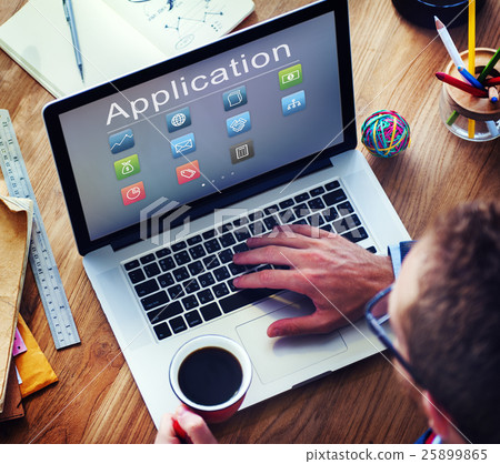 Business Banking Online Payment Financial Transaction Concept 25899865