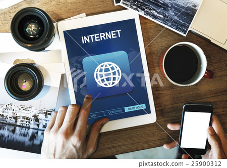 Global Communication Connection Networking Graphic Concept 25900312