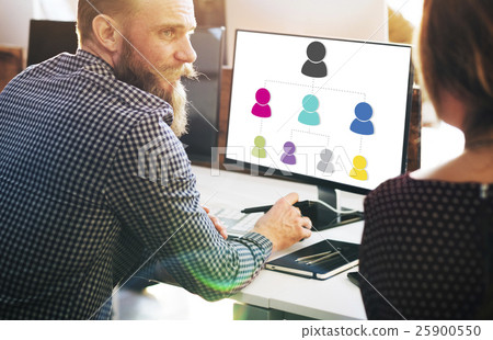 Analyze Chart Information Management Strategy Concept 25900550
