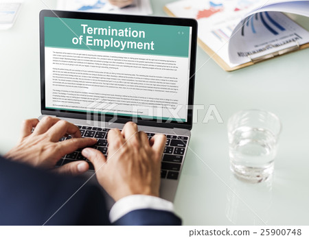 Termination of Employment Form Concept 25900748