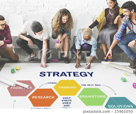 Innovation Strategy Creativity Brainstorming Concept Innovation Strategy Creativity Brainstorming Concept 25901050