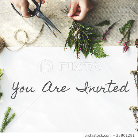 You Are Invited Invitation Time Concept You Are Invited Invitation Time Concept 25901291
