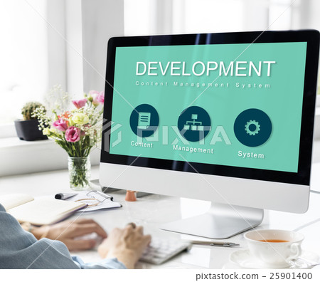 Development Website Data Network Concept Development Website Data Network Concept 25901400