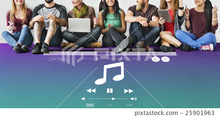 Music Sound Multimedia Player Concept 25901963