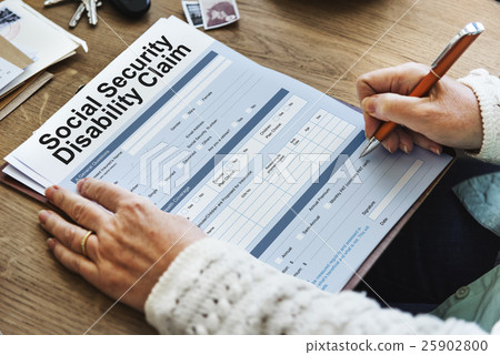 Social Security Disability Claim Concept 25902800